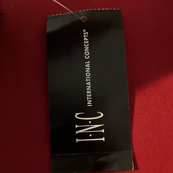 INC INTERNATIONAL animal print blouse M - Picture 6 of 6